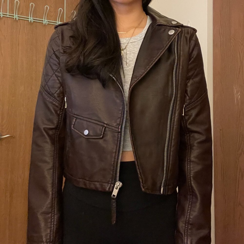 Vegan Leather Jacket